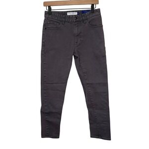 Peter Manning New York Men Slim Fit Travel Jeans Gray 28 x 28 Cotton Elastane